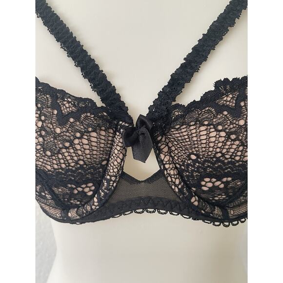 Adore Me Bra Lace Push Up Padded Underwire Lingerie - Picture 2 of 9